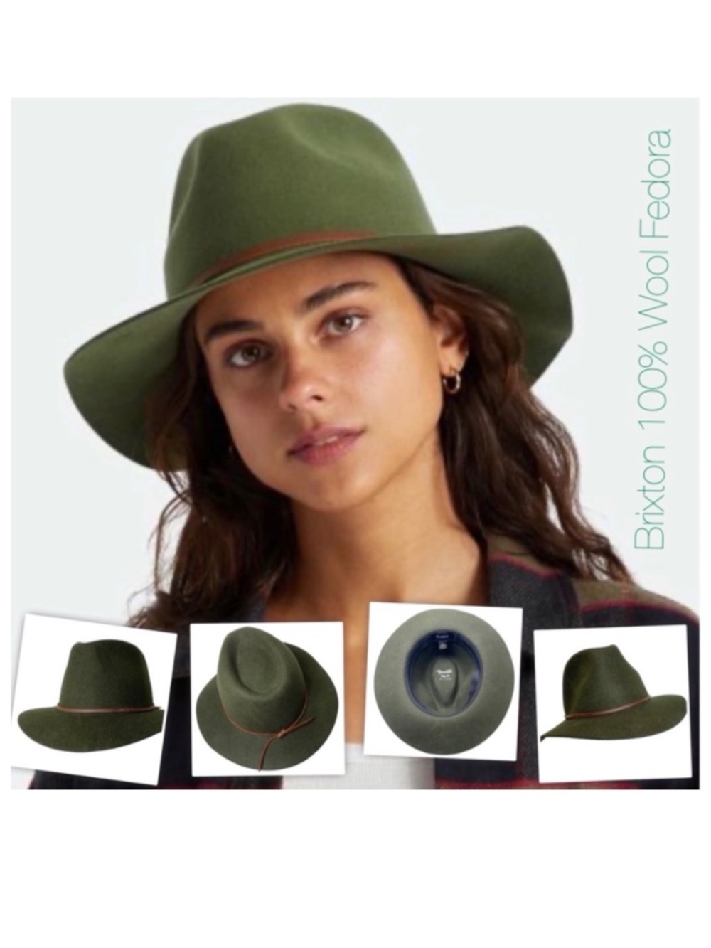 BRIXTON Wool Felted Fedora